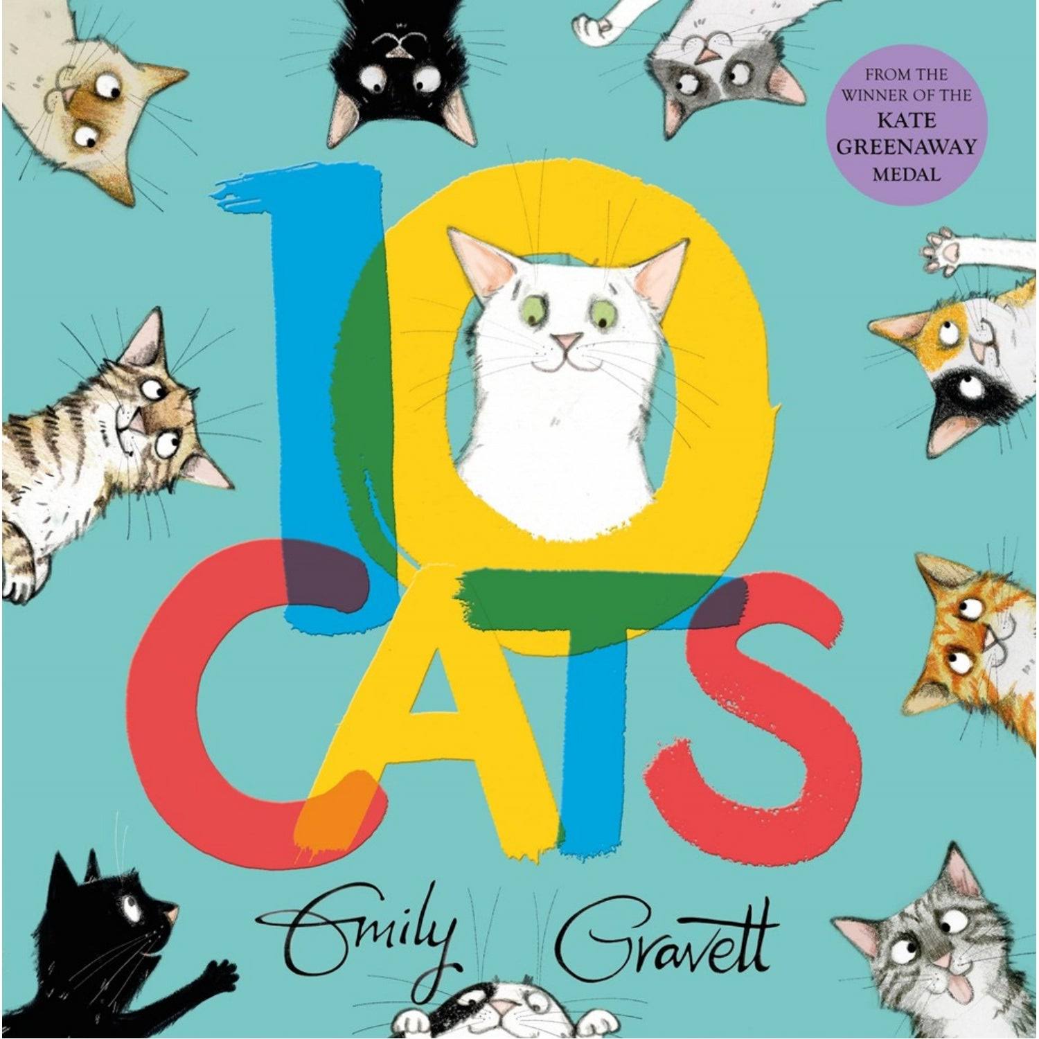 10 Cats by Emily Gravett