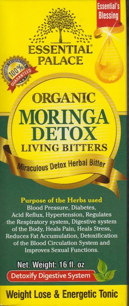 Essential Palace Organic Moringa Living Bitters