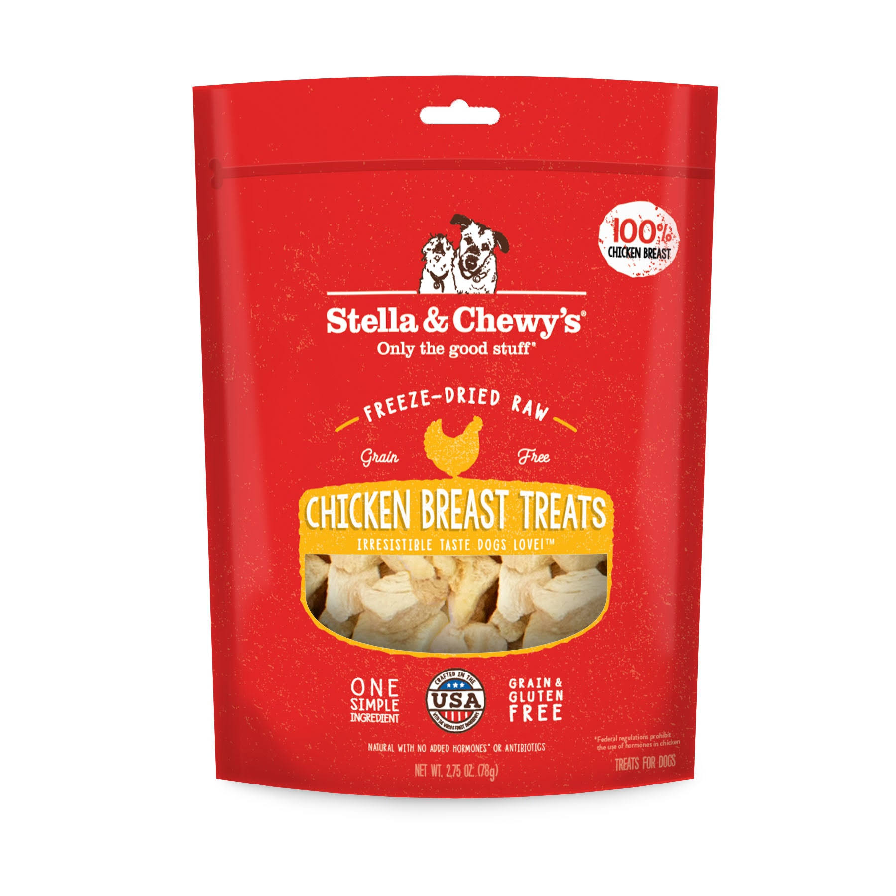 Stella and Chewy's Freeze Dried Raw Chicken Breast Dog Treats - 2.75oz