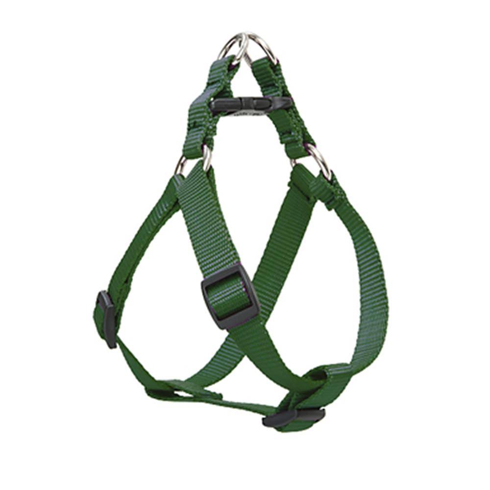 Lupine Pet Basics Step In Harness for Small Dogs - 3/4" x 15-21", Green