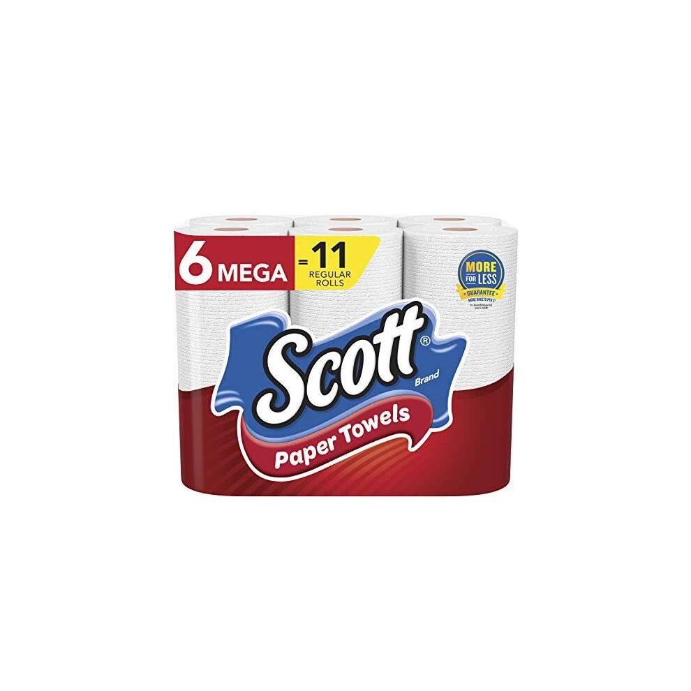Scott Choose A Sheet Paper Towels - 6pk
