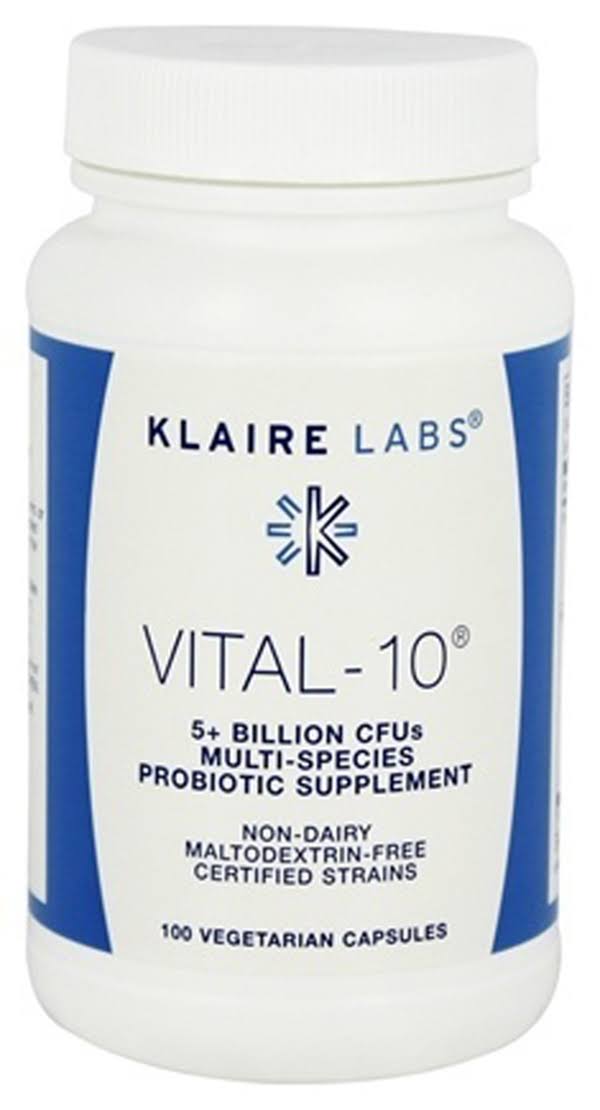 Klaire Labs Pro-Biotic Complex - 100 Vegetarian Capsules