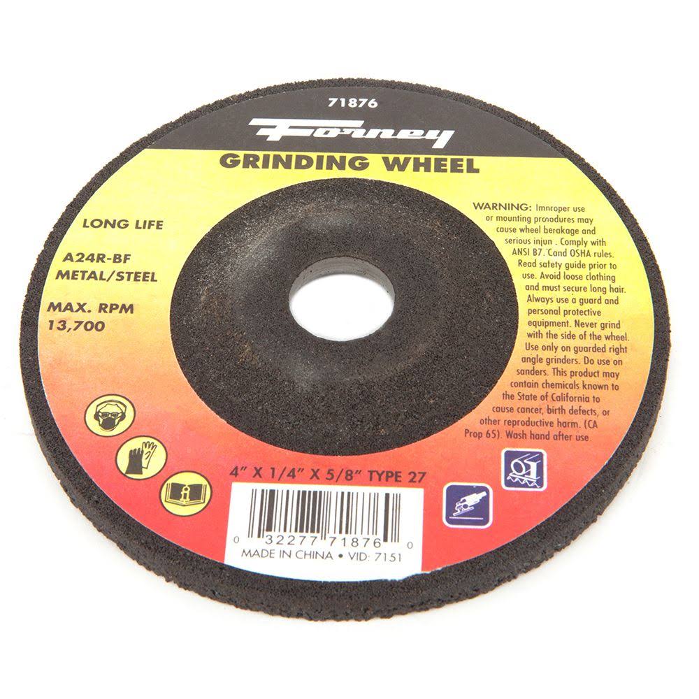 Forney A24R-BF Grinding Wheel