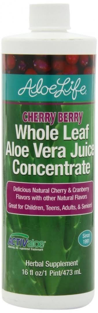 Aloe Life Nutritional Supplements - Cherry Berry, 16oz