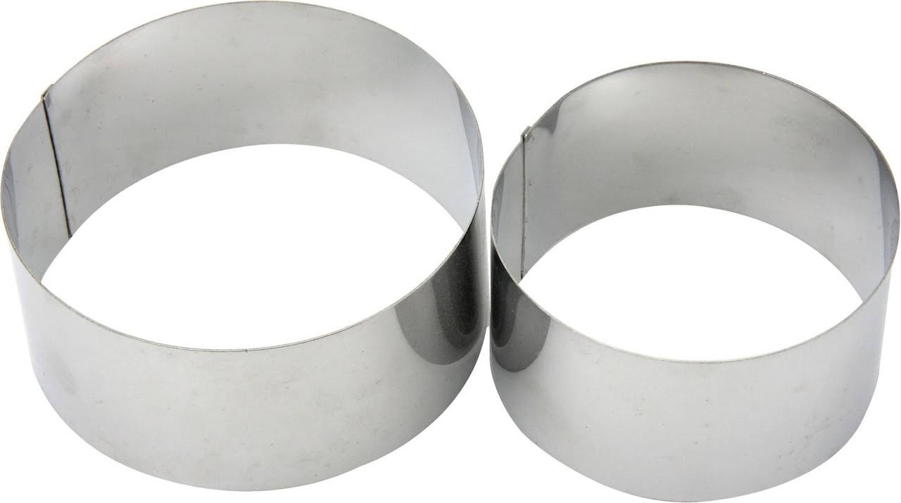 Apollo Set of 2 Stainless Steel Food Rings