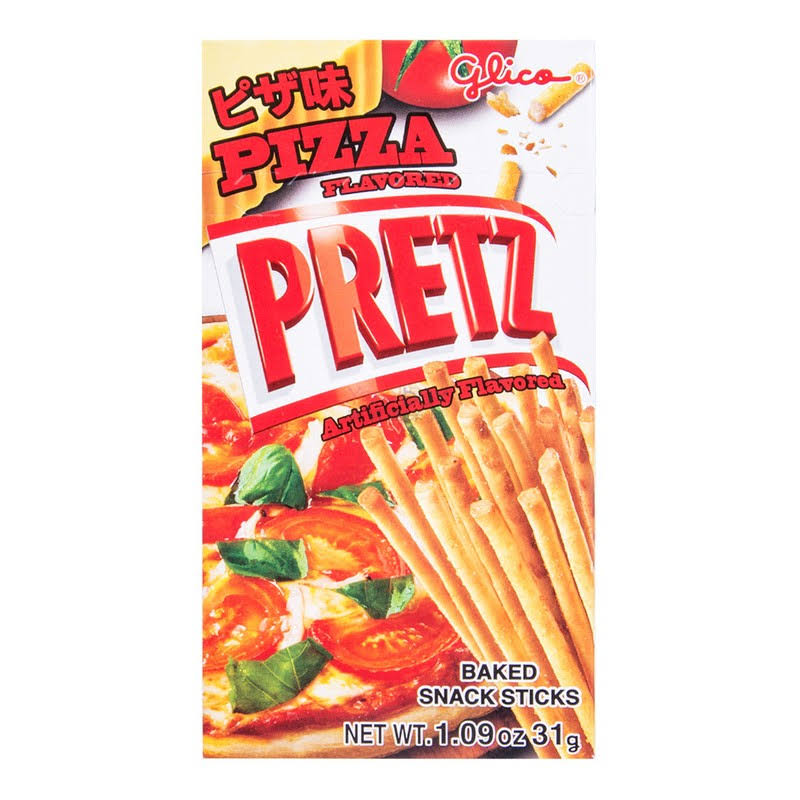 Glico Pretz Baked Snack Sticks - Pizza, 31g