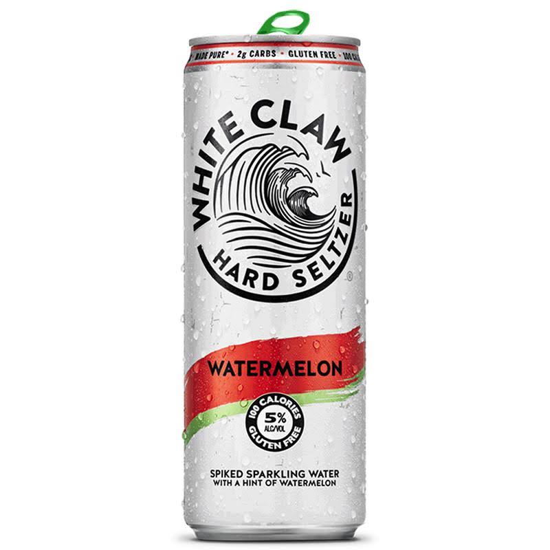 White Claw Hard Seltzer, Watermelon - 12 fl oz