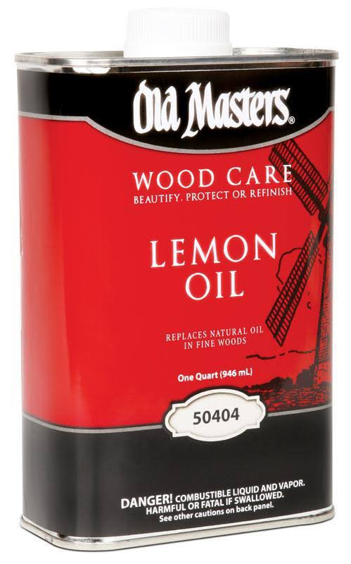 OLd Masters Wood Care Lemon Oil - 1qt