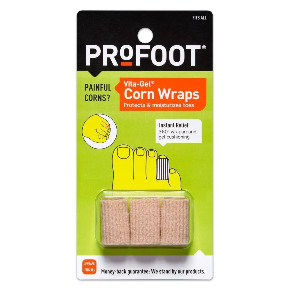 ProFoot Vita-Gel Corn Wraps - 3ct