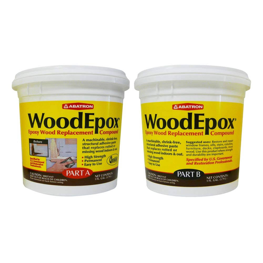 Abatron Woodepox Epoxy Wood Replacement Compound Kit - 2gal