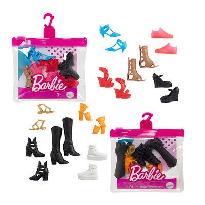 Barbie Assorted Shoes 3-6 Years