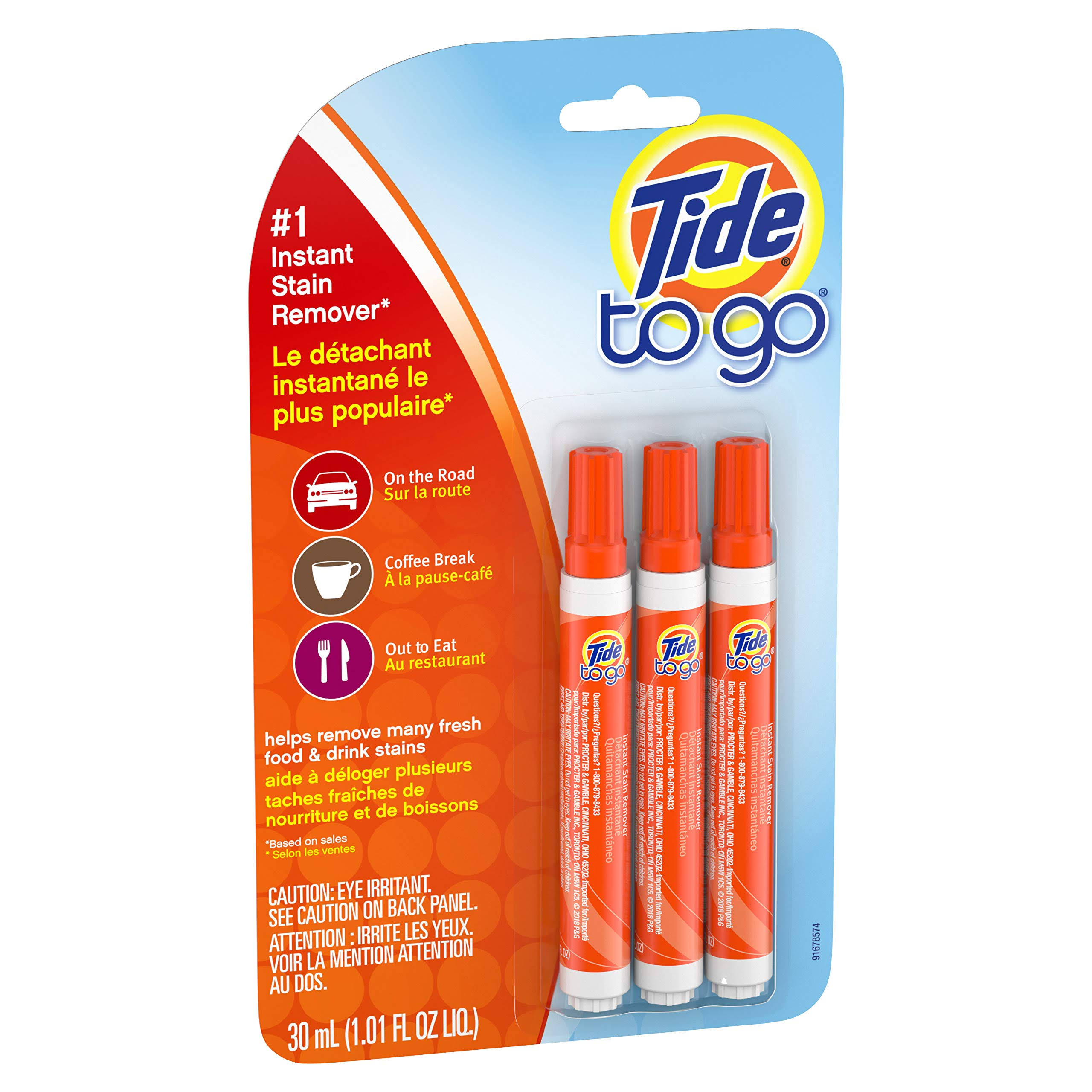 Tide To Go Instant Stain Remover - x3