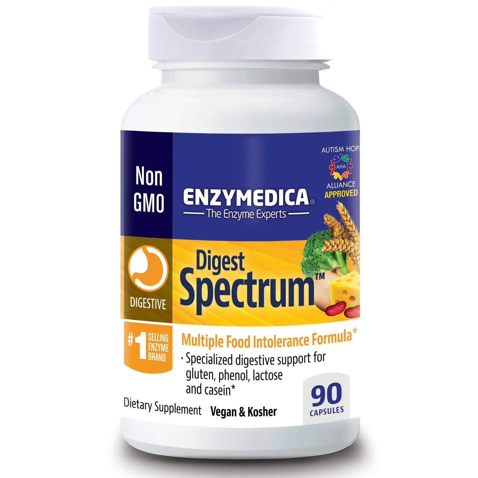 Enzymedica Digest Spectrum Supplement - 90 Capsules