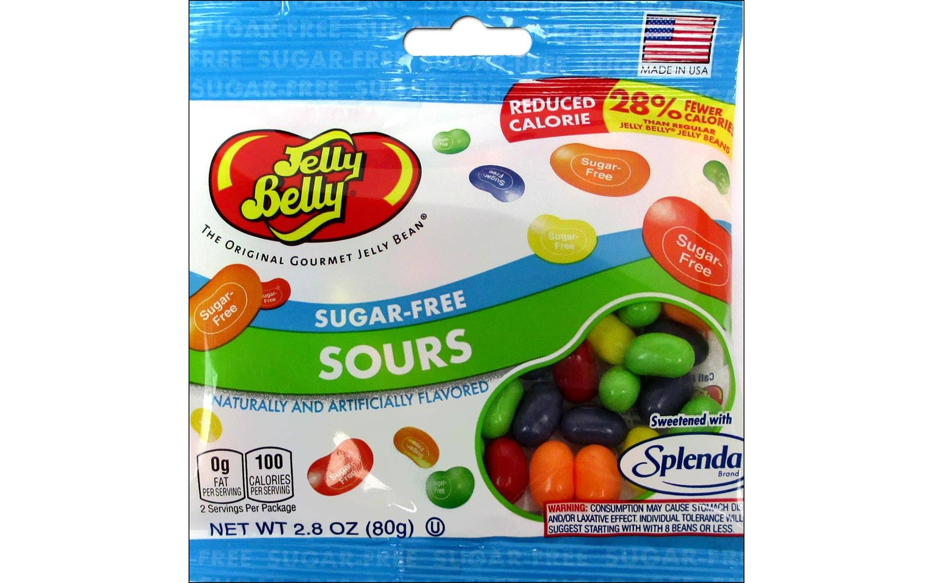 Jelly Belly Sugar-Free Sours Candy - 2.8oz
