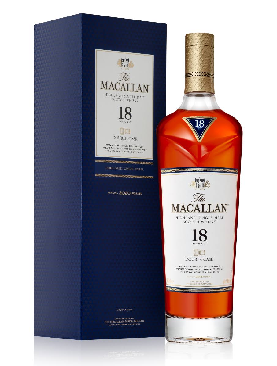 The Macallan Scotch Single Malt 18 Year Double Cask 750ml