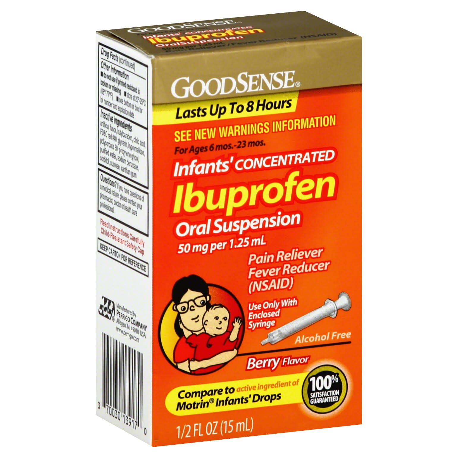 Goodsense Infants' Concentrated Drops Ibuprofen Oral Suspension - 15ml