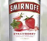 Smirnoff Strawberry Flavour Vodka Miniatures 10 x 5cl