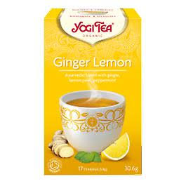 Yogi Tea Ginger Lemon Teabags Pack - 17pk, 30.6g