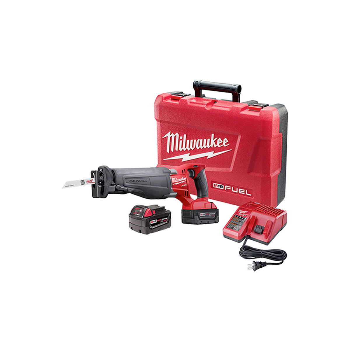 Milwaukee M18 Fuel Sawzall Reciprocating Saw Kit