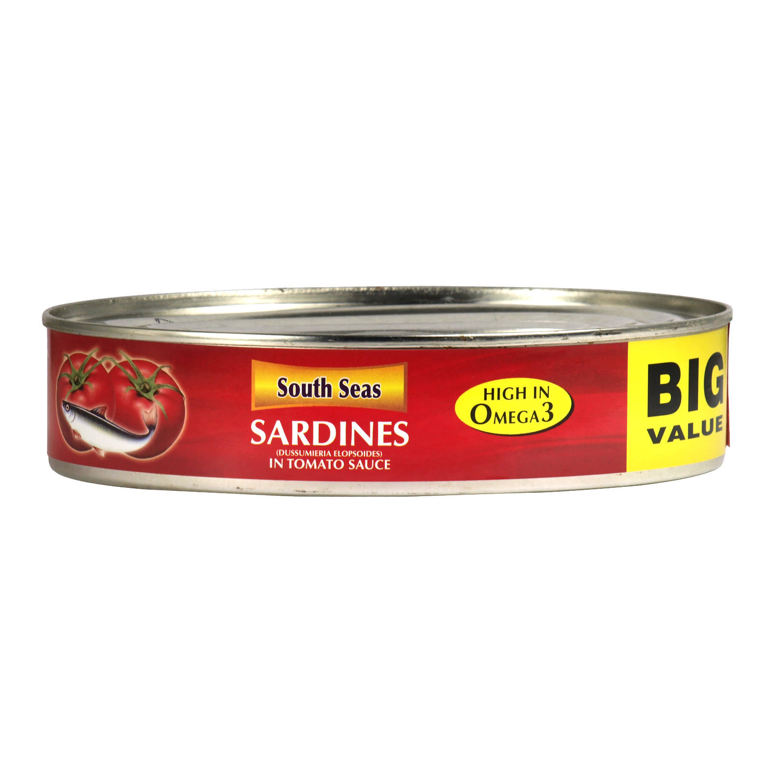Bargain Foods South Seas Sardines in Tom Sauce 400gm X6 (Pack of 6)