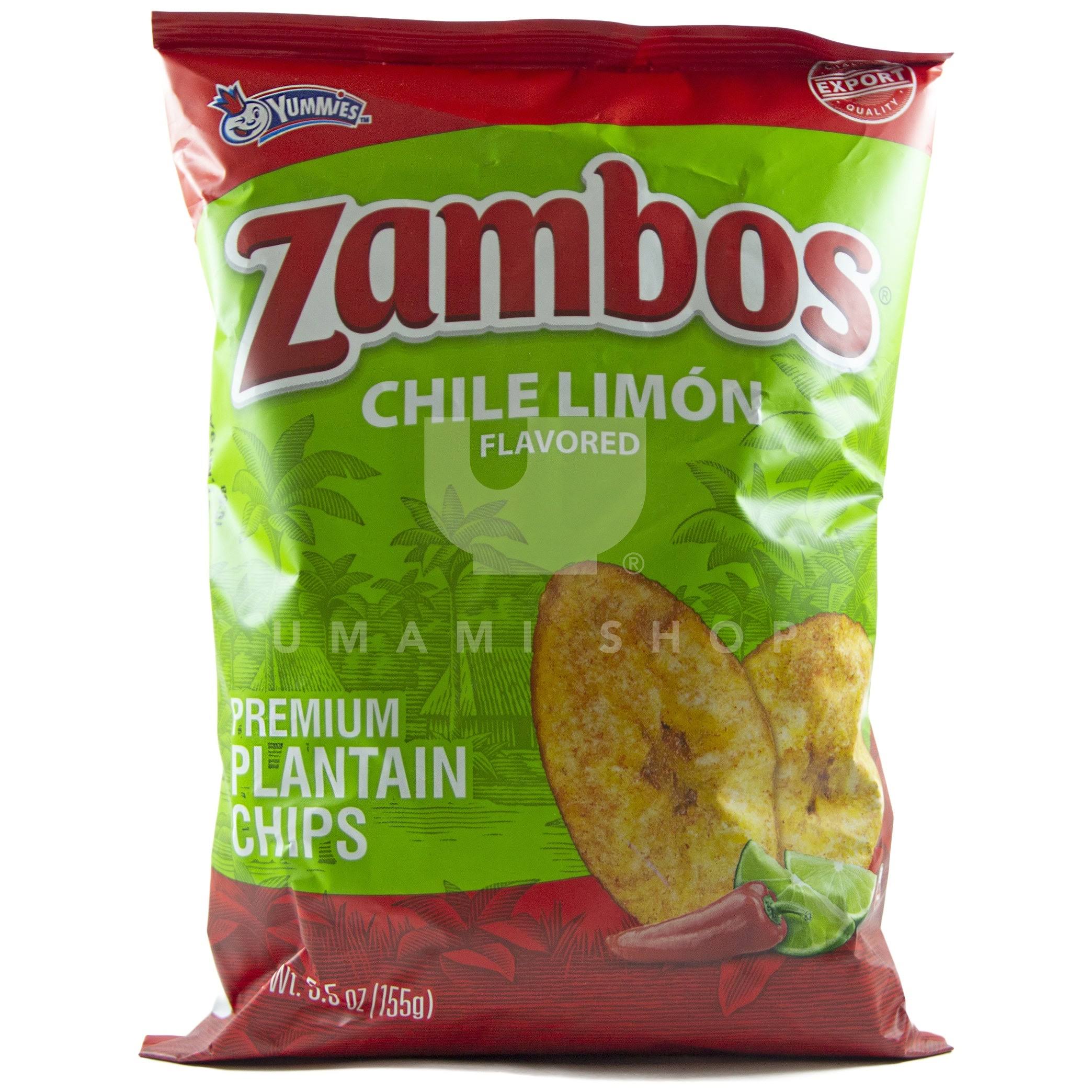 Yummies Zambos (Chile Limon) Plantain Chips