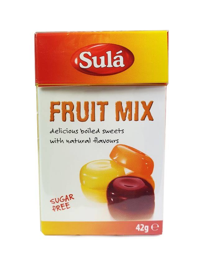 Sula Fruit Mix Sweets - 42g Sugar Free