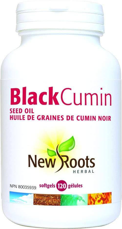 New Roots Black Cumin Seed Oil 500 mg, 120 Softgels