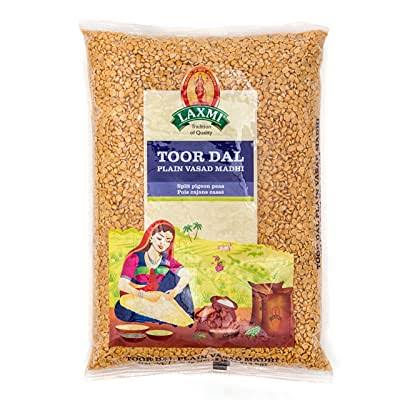 Laxmi Toor Dal Traditional Indian Split Yellow Peas - 4lb