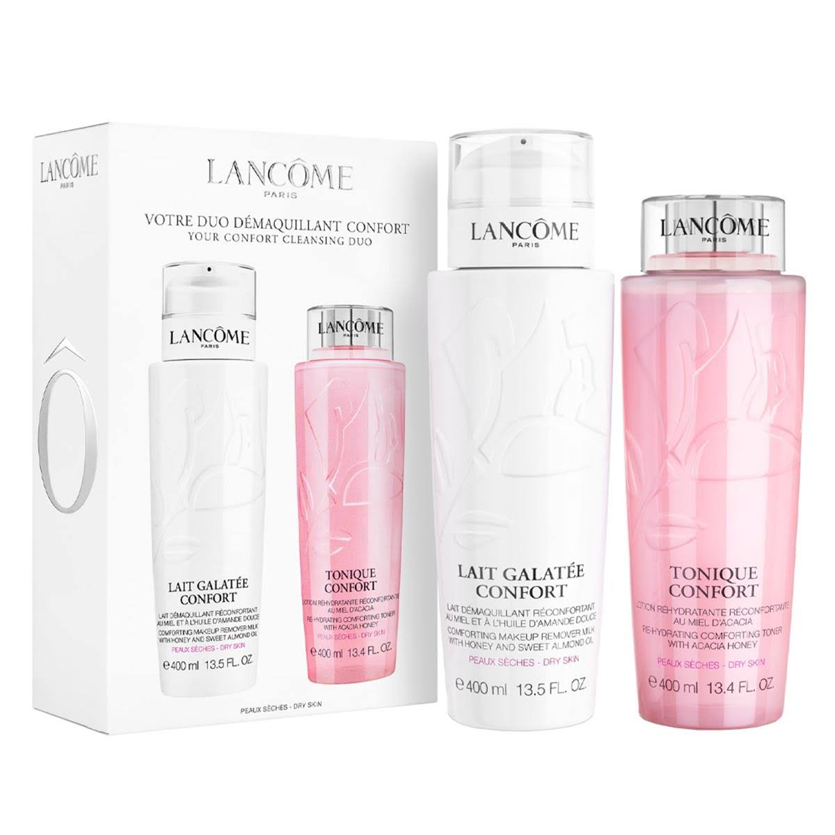 Lancome Make-up remover set 400 ml + Comfort Toner 400 ml