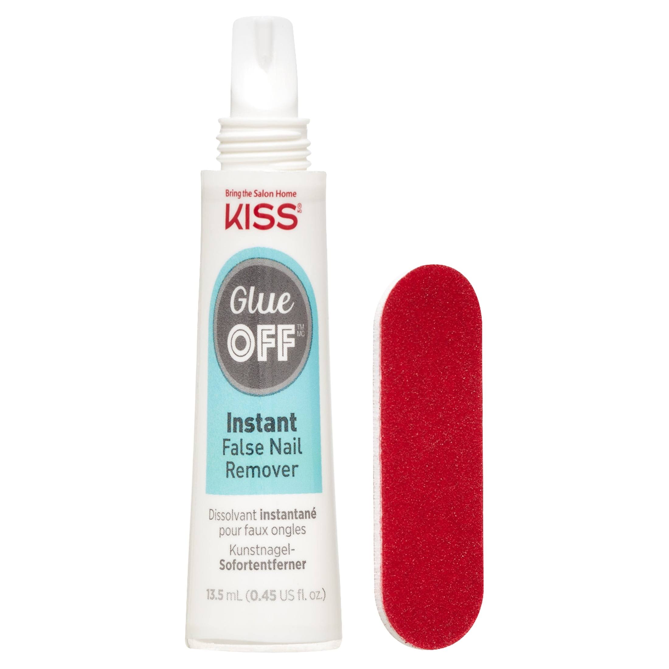 Kiss False Nail Remover, Instant, Glue Off
