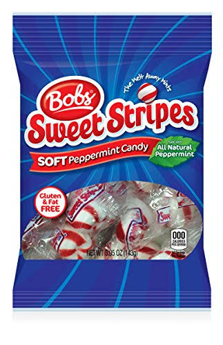 Bob's Red & White Sweet Stripes Peppermint Soft Mint Candy, 5.05 ounce