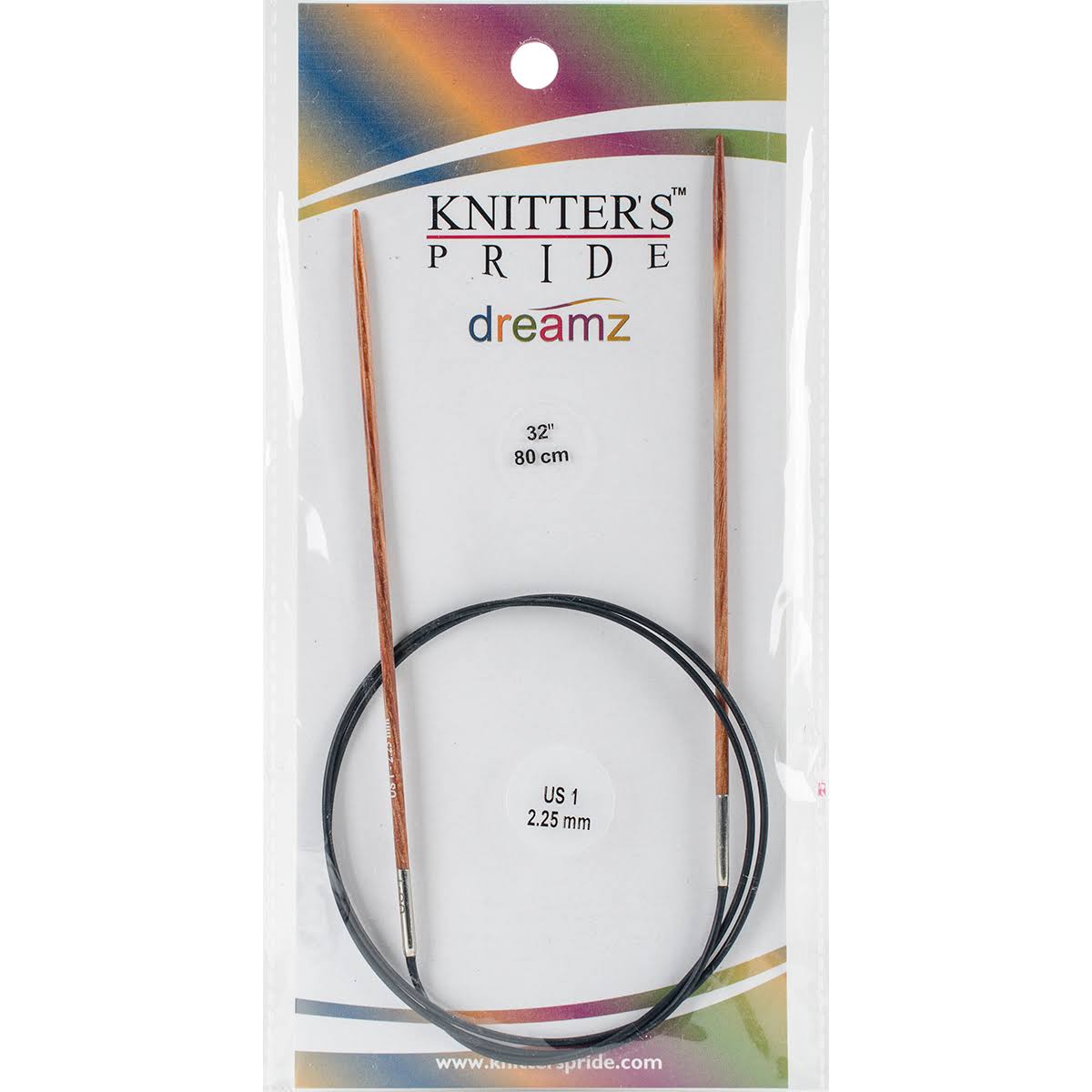 Knitter's Pride Dreamz Fixed Circular Needles - 32", 1/2.25mm