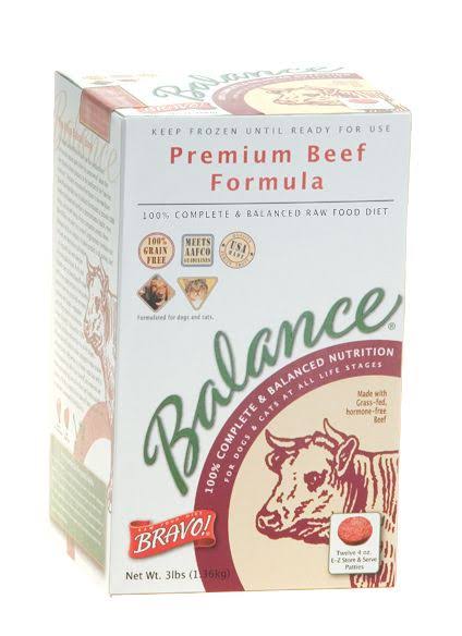 Bravo Balance Dog Food - Beef Formula