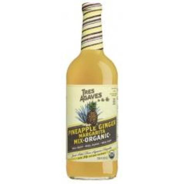 Tres Agaves Organic Pineapple Ginger Margarita Mix 1 L