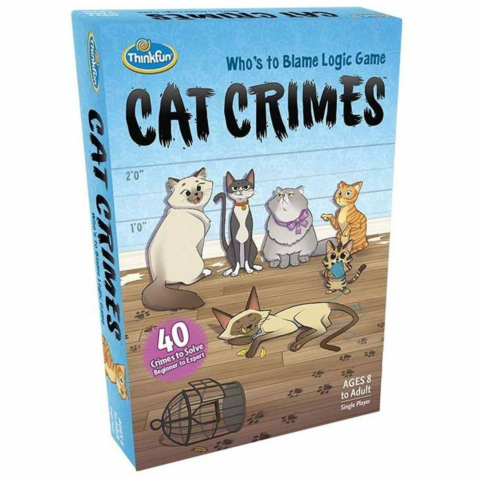 ThinkFun Cat Crimes Logic Game