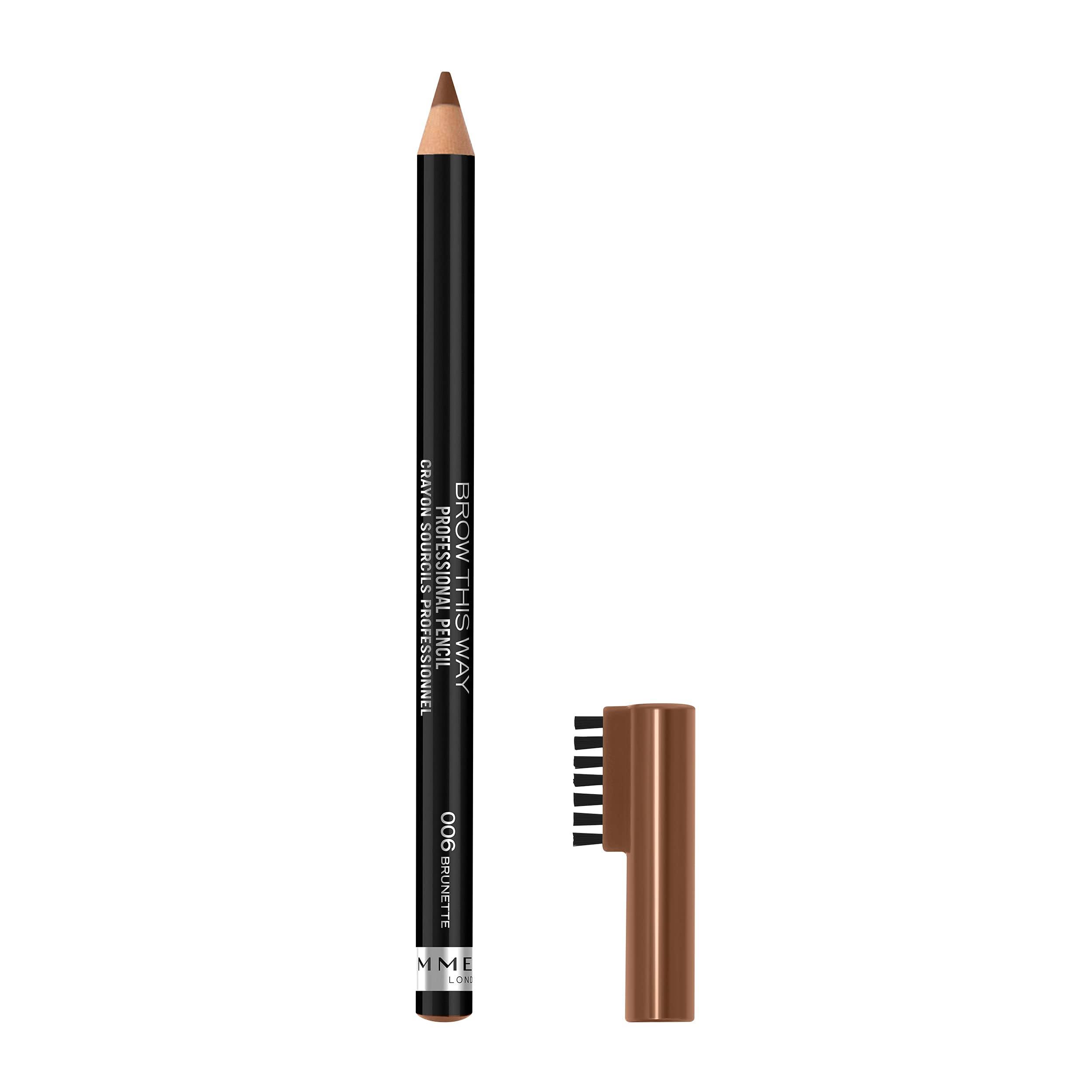 Rimmel London Brow This Way Professional Brow Pencil 006 Brunette 1.4g