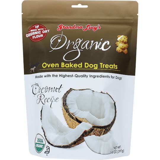 Grandma Lucy's Organic Oven Baked Dog Treats - Coconut