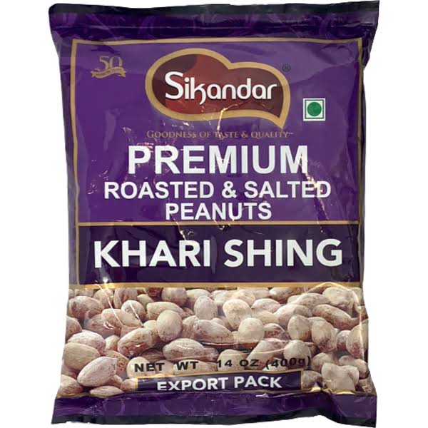 Sikandar Premium Roasted & Salted Peanuts 400g