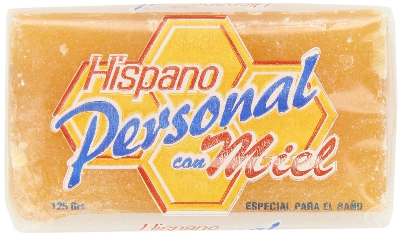 Hispano Personal Con Miel Soap - Honey Soap, 4.4oz