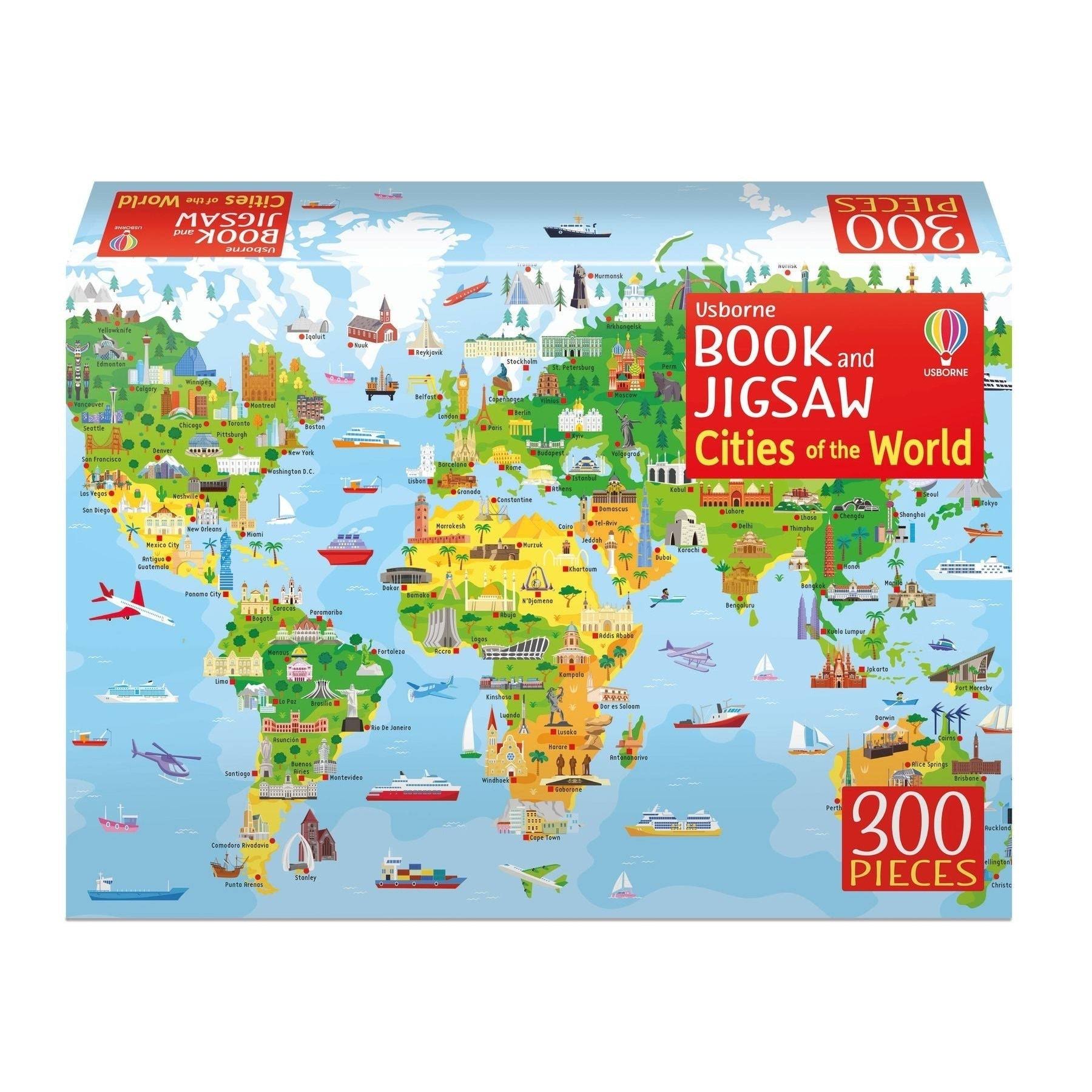 Book and Jigsaw: Cities of the World [Book]