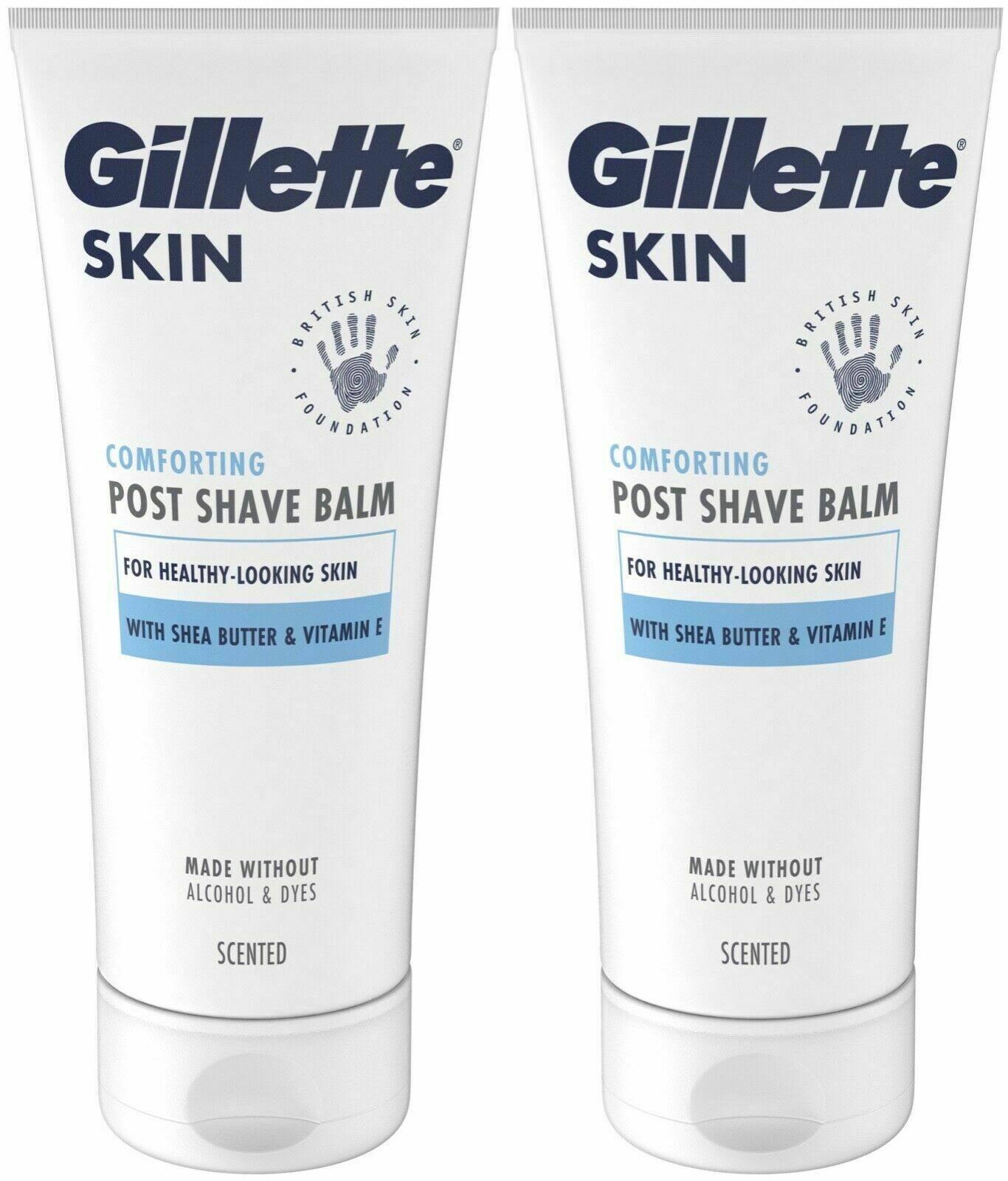 Gillette Skin Ultra Sensitive Post-Shave Balm Moisturiser with Shea Butter 100ml
