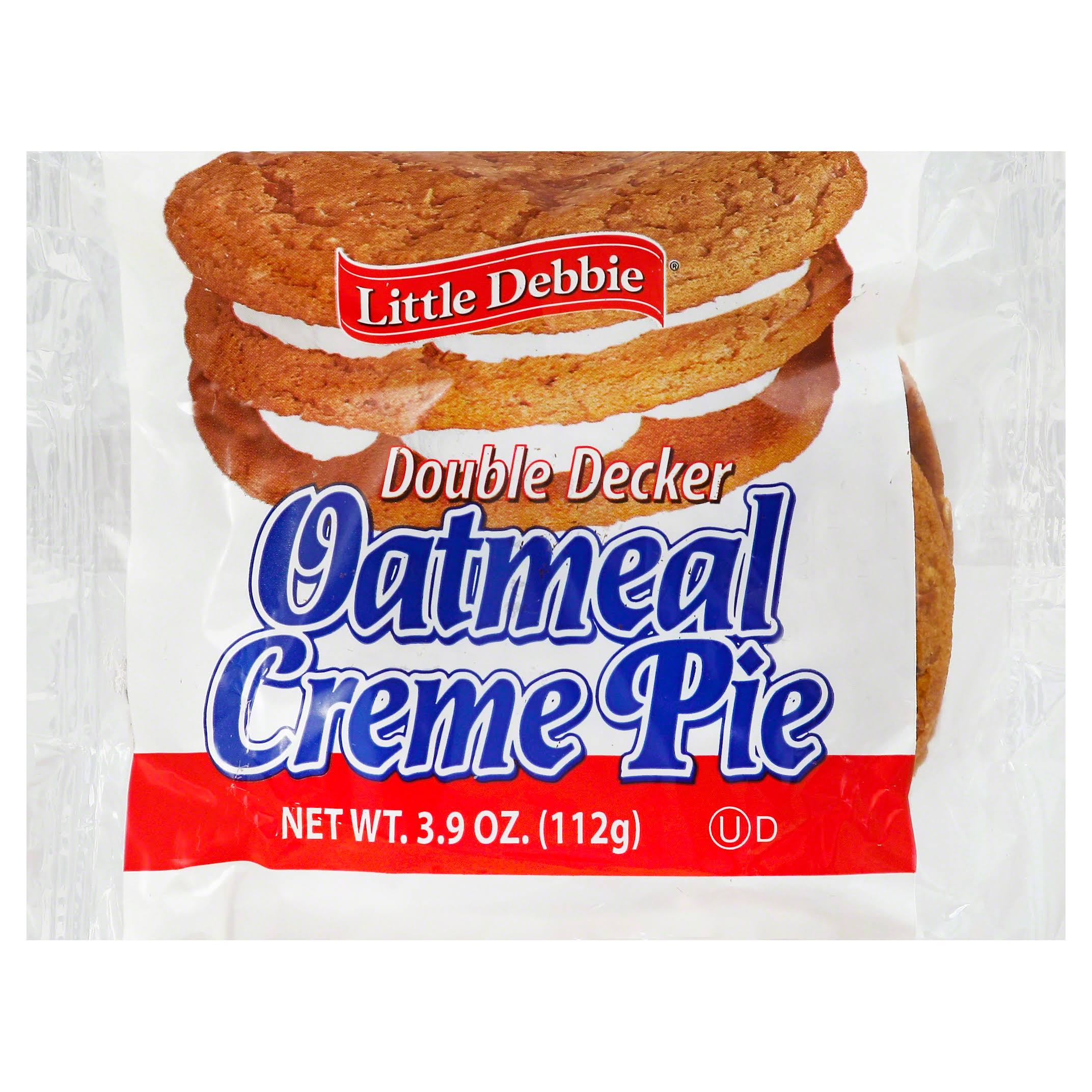 Little Debbie Double Decker Oatmeal Creme Pie - 112g