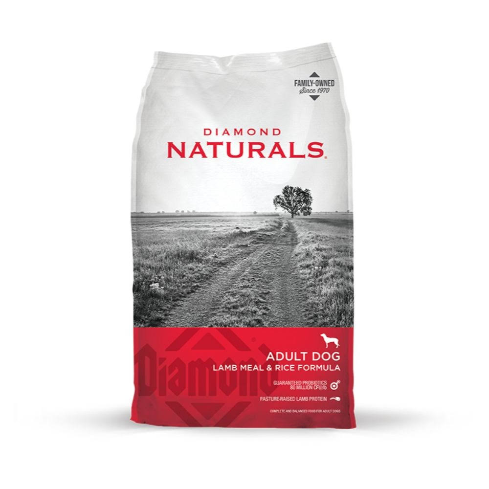 Diamond Naturals Dry Food for Adult Dogs - Lamb and Rice Formula