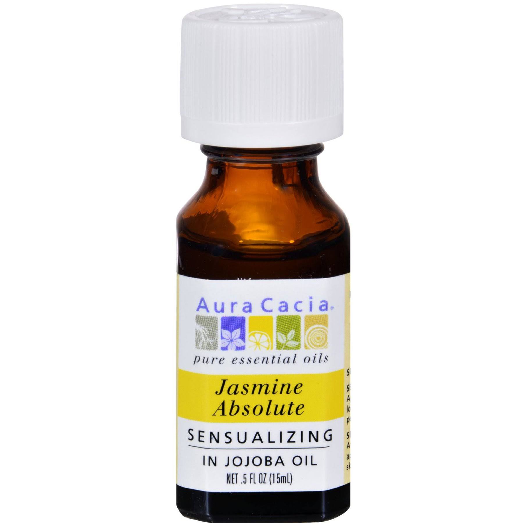 Aura Cacia Aromatherapy Oil - Jasmine Absolute, 0.5oz