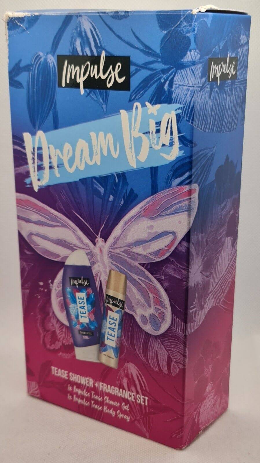 Impulse Dream Big Body Fragrance and Shower Gel Gift Set - wilko