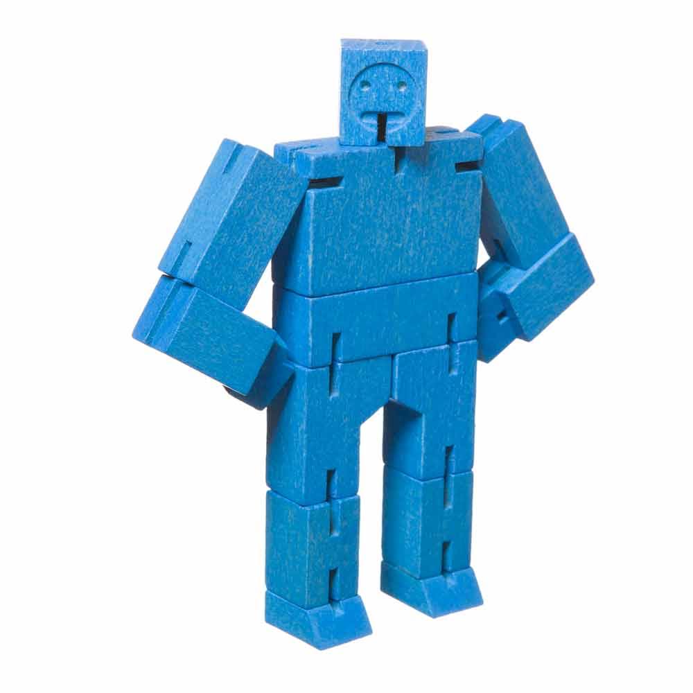 Micro Cubebot Brain Teaser Puzzle - Blue