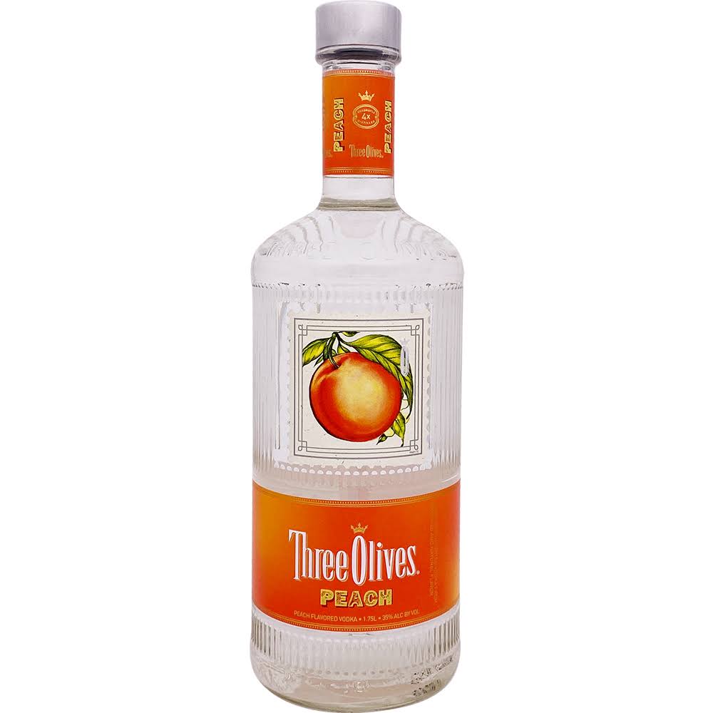 Three Olives Peach Vodka 1.75L