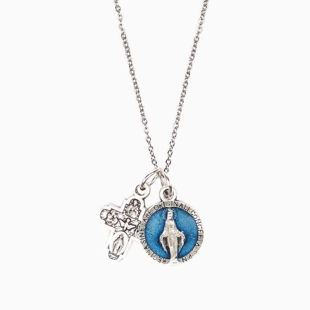 My Saint My Hero Lineage of Love Vintage Blessing Necklace