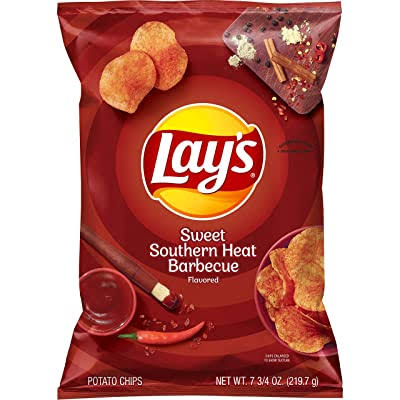 Lay's Potato Chips - Sweet Southern Heat Barbecue, 7.75oz