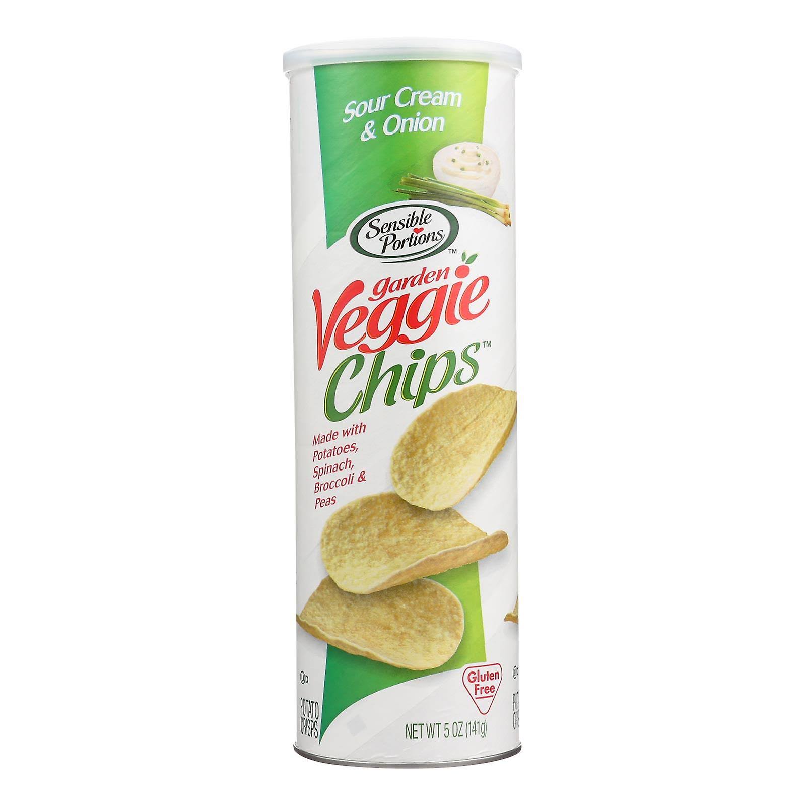 Sensible Portions Garden Veggie Chips Sour Cream and Onion Potato Chips - 5oz